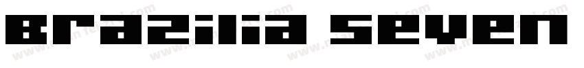 Brazilia Seven CG字体转换